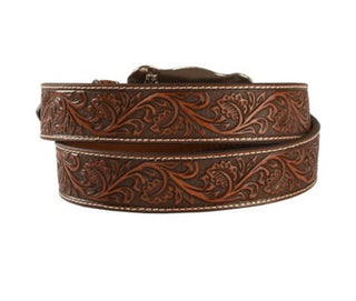 Men's Ariat Floral Embossed Belt A1020467