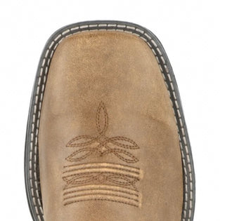 Smoky Mountain Boots Womens Prairie Brown Distress Leather Cowboy Boots-4234