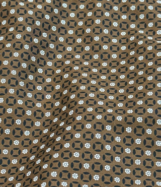 Cinch Men’s L/S Print Shirt(Brown)-MTW1105835 BRN