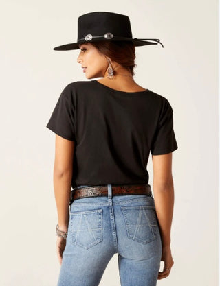 ARIAT WOMEN GEO SKULL T-SHIRT- 10047602