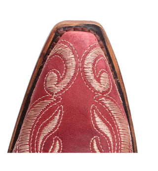Circle G Womens Red Snip Toe Cowboy Boots L5760