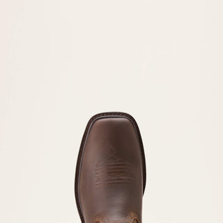 Ariat Men Groundbreaker Wide Square Toe SOFT Toe Work Boot (Brown)-10020059