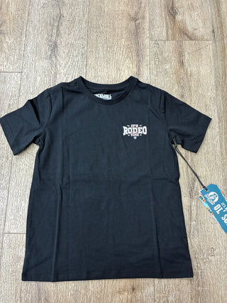 Rock & Roll Boys Rodeo Time T-Shirt(Black) BB21T06793