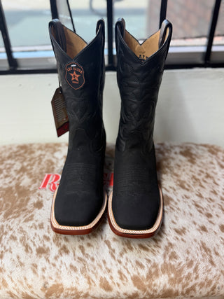 Los Altos Wide Square Toe Boot(Black)- 8226305