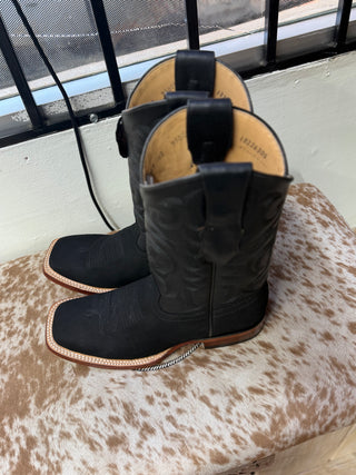 Los Altos Wide Square Toe Boot(Black)- 8226305