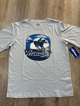 Wrangler Boys Sunset Rider T-Shirt (Grey)112354203
