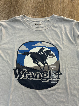 Wrangler Boys Sunset Rider T-Shirt (Grey)112354203