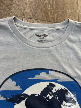 Wrangler Boys Sunset Rider T-Shirt (Grey)112354203
