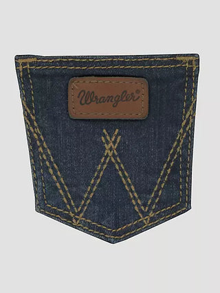 Wrangler Baby Boy Adjustable Western Jean (Dark Blue)10PQJ136D