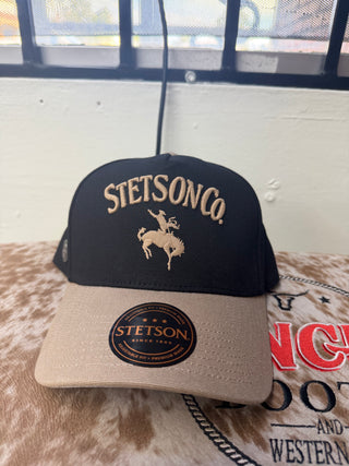 Stetson Rodeo Cap(Black )-SCSCTA-0054
