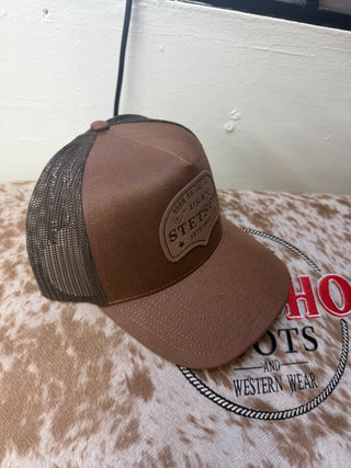 Stetson Born On The Trail Cap (Brown)-SCOLTT-0051
