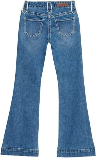 Rock&Roll Girls Star Trouser Jeans (Mid Vintage) RRGD5MRZQJ