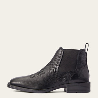 Ariat Men’s Booker Ultra Wide Square Western Boot (BLACK) 10031453