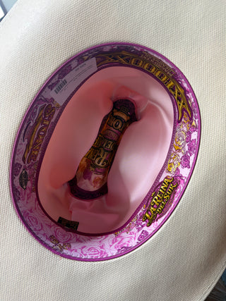 Stone 1000X Reina Del Sur Straw Hat(Pink)