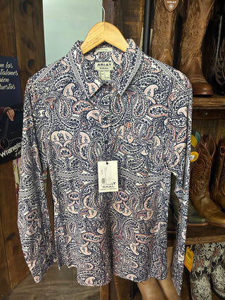 WOMEN KIRBBY WATERCOLOR PAISLEY SHIRT- 10044951