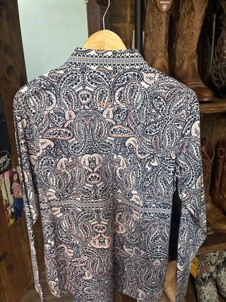 WOMEN KIRBBY WATERCOLOR PAISLEY SHIRT- 10044951