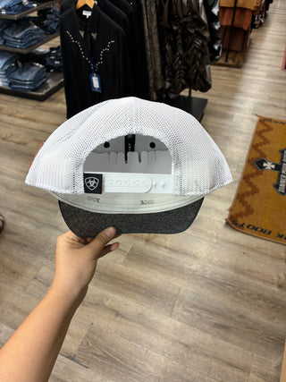 Ariat Men’s Mexican Flag Logo Cap (Gray/White) A300015106