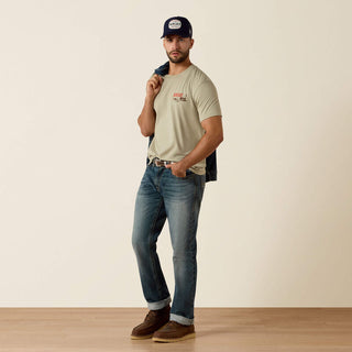 Ariat Whiskey Uno Classic Fit T-Shirt(ELM)-10073484