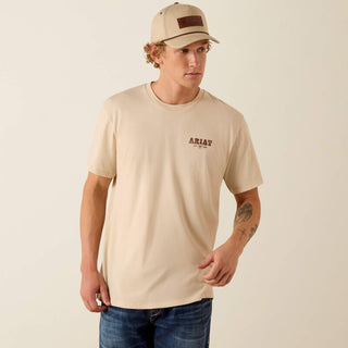 Ariat Cowboy Up Classic Fit T-Shirt(Natural)10073414