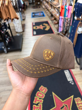 Ariat Men’s Barb Wire Cap (Brown) 1518002