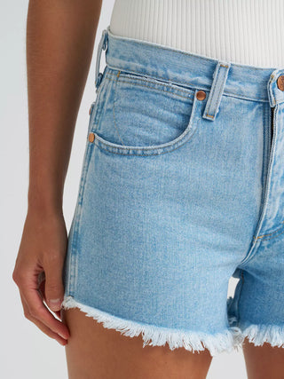 Wrangler Reworked High Rise Short (Light Stone) WBRWSLS