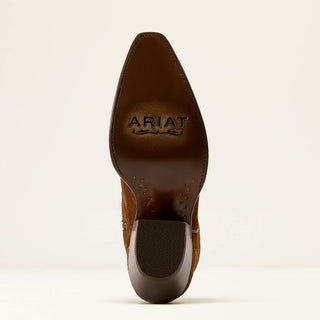 Ariat Ladies Casanova Oiled Tan Suede Western Boot 10080418