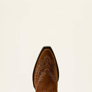 Ariat Ladies Casanova Oiled Tan Suede Western Boot 10080418