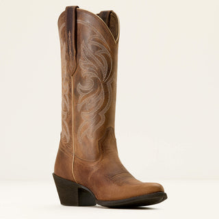 Ariat Womens J-Toe Heritage Boots (Distressed Brown) 10074334