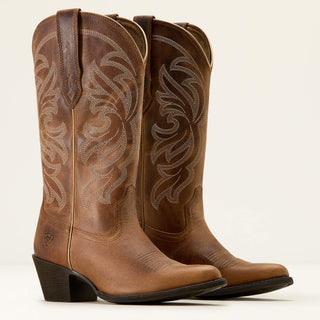 Ariat Womens J-Toe Heritage Boots (Distressed Brown) 10074334