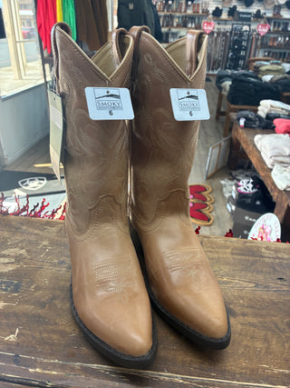 Smoky Mountain Bomber Tan Kids' Youth Western Boots 3526Y