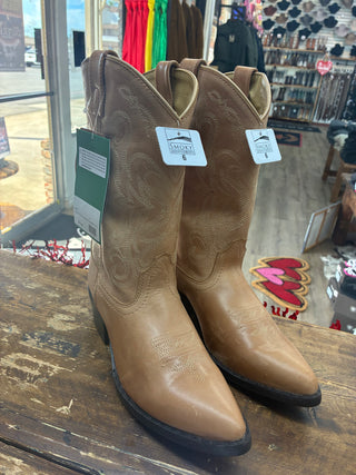 Smoky Mountain Bomber Tan Kids' Youth Western Boots 3526Y