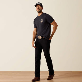 Ariat Men’s American Bison T-Shirt (Charcoal Heather) 10071195