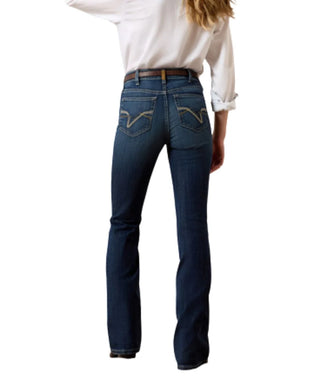 High Rise Mazie Boot Cut Jeans(Plumas)-10078920