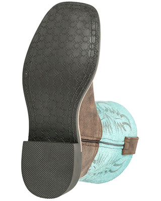 Smoky Mountains Kids Square Toe (Blue/Brown) 3408Y/C
