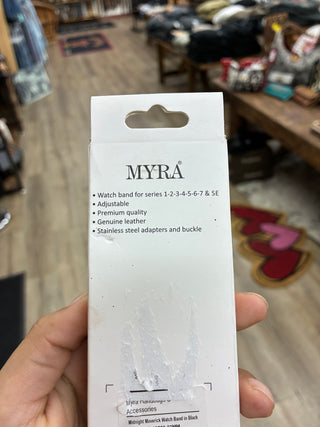 Myra Women’s Midnight Maverick Apple Watch - (Black) S-13789-38MM