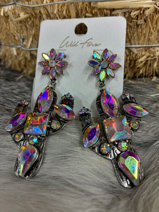 Women’s Dangly Cactus Earrings - TE-6324
