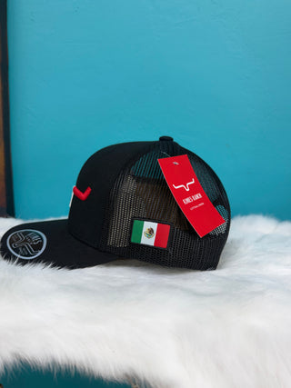 Kimes Semana Trucker Cap (Black/Mexico Flag) UHA0000022