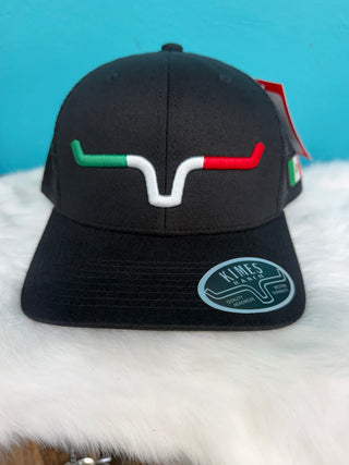 Kimes Semana Trucker Cap (Black/Mexico Flag) UHA0000022