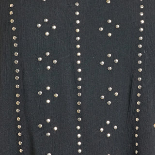 Women’s Studded Kami Tank Top(Black)- BW20T07794