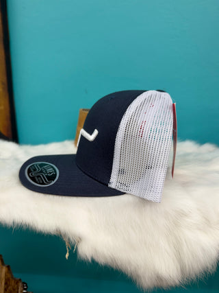 Kimes Ranch Weekly Trucker Hat(Navy/White)-UHA0000027