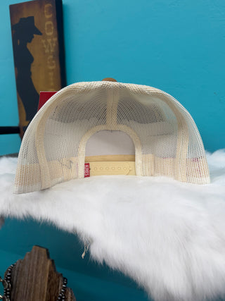 Kimes Ranch Drop In Americana Cap (Brown)-UHA0000095