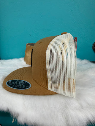 Kimes Ranch Drop In Americana Cap (Brown)-UHA0000095