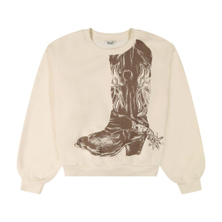 Women’s Wrangler Vintage Cowboy Boot Pullover (Beige) 112385399