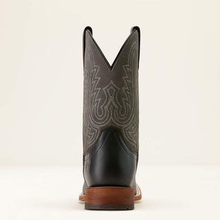 County Roads Wide Square Toe Cowboy Boot(Nightshade Black)10074252