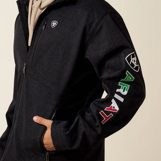 Ariat Logo Softshell Jacket(BLACK|MEXICO) 10079490