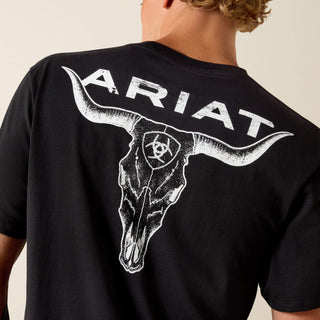 Ariat Men’s Stipple Steer Classic Fit T-Shirt (Black) 10058431