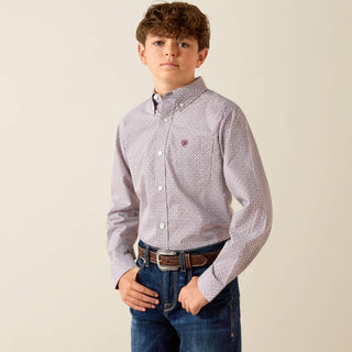 Ariat Boys Philly Shirt (Excalibur Geo) 10071679