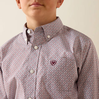 Ariat Boys Philly Shirt (Excalibur Geo) 10071679
