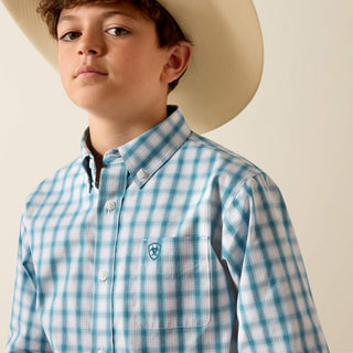 Ariat Boys Pro John LS Shirt (Corsair) 10071674