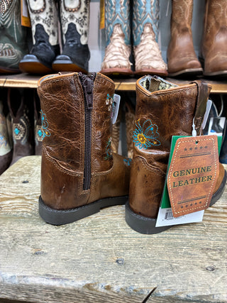 Smoky Mountain Floralie Toddler Boots (Brown) 3883T